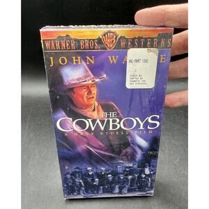 The Cowboys New Factory Sealed! VHS Warner Bros. Westerns Collection